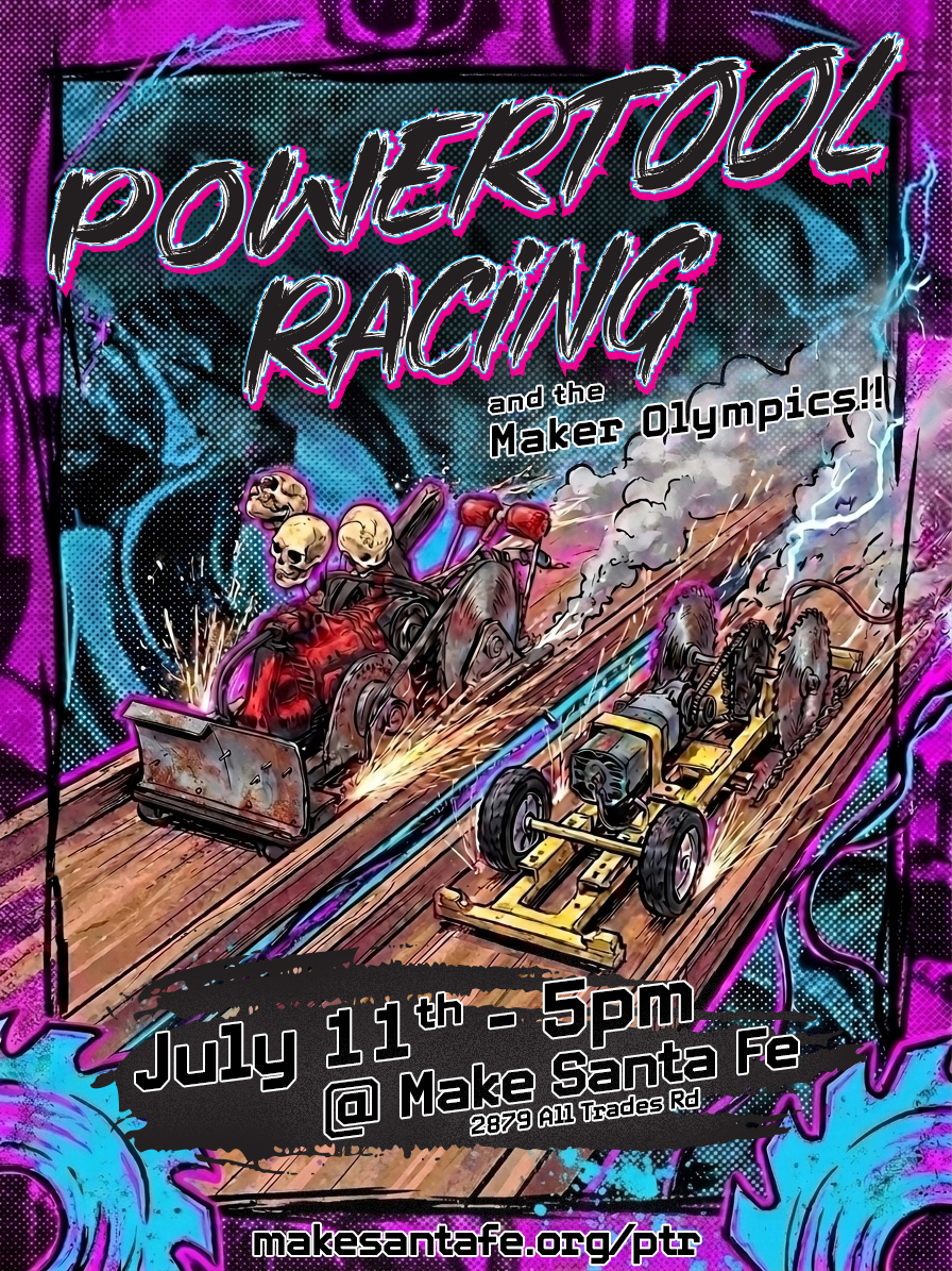 Flyer for Powertool Racing v4